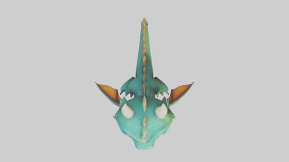3D model Cartoon Dragon 1 VR / AR / low-poly