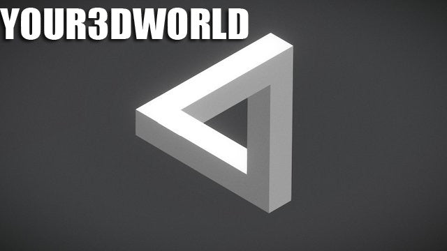 3D model cartoon elephant VR / AR / low-poly