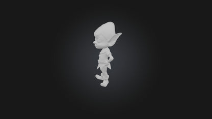 Cartoon Elf 3D model