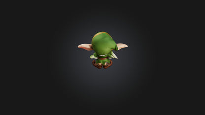 Cartoon Elf 3D model
