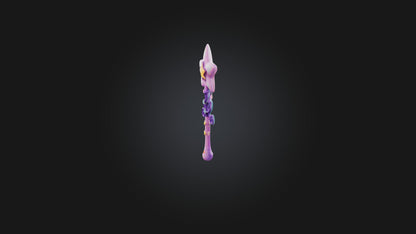 Cartoon Fairy Wand 3D model