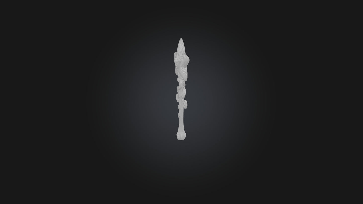 Cartoon Fairy Wand 3D model