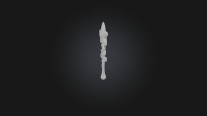 Cartoon Fairy Wand 3D model