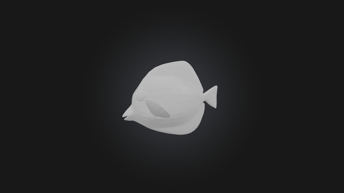 Cartoon Fish 3D model