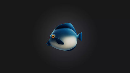 Cartoon Fish 3D model