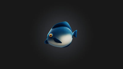 Cartoon Fish 3D model
