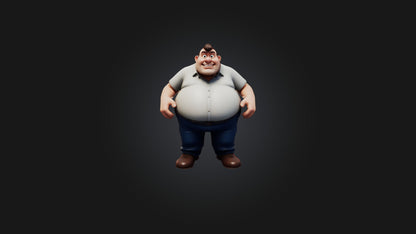 Cartoon Giant 3D model