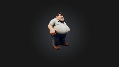 Cartoon Giant 3D model