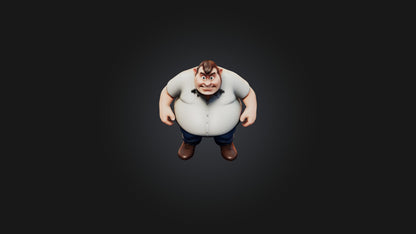 Cartoon Giant 3D model