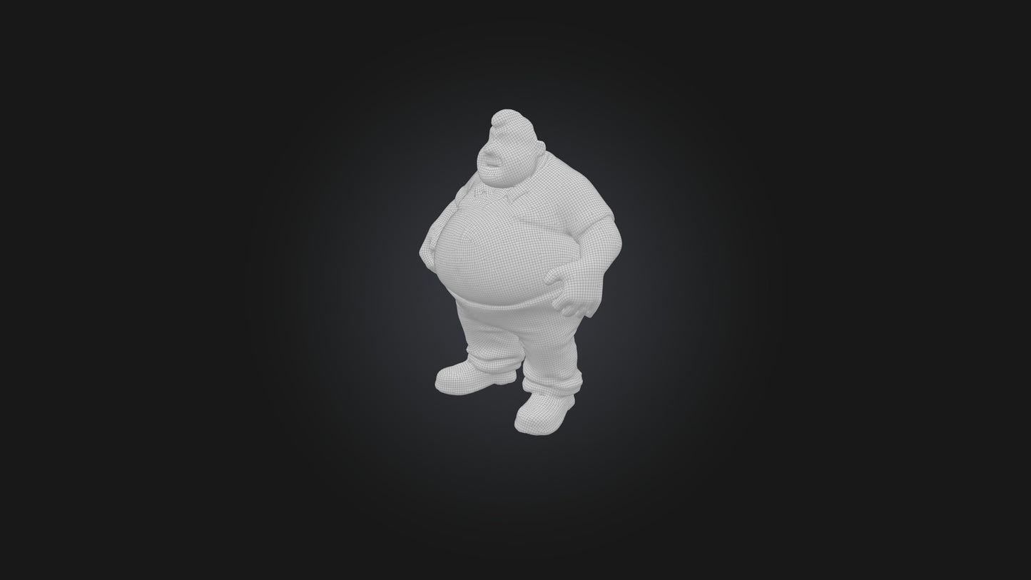 Cartoon Giant 3D model