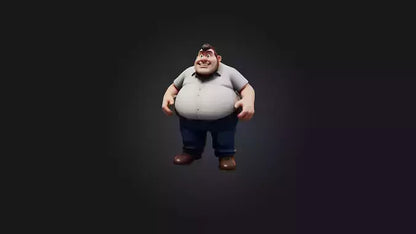 Cartoon Giant 3D model
