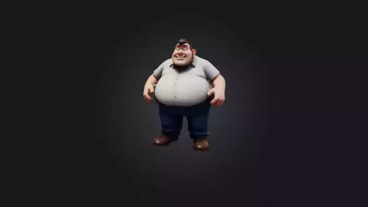 Cartoon Giant 3D model