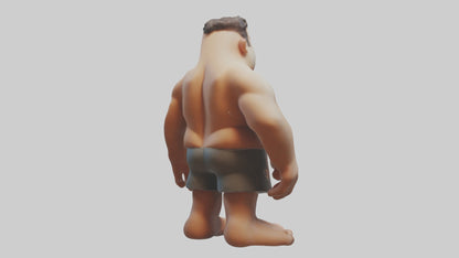 3D model Cartoon Giant Model 1 VR / AR / low-poly