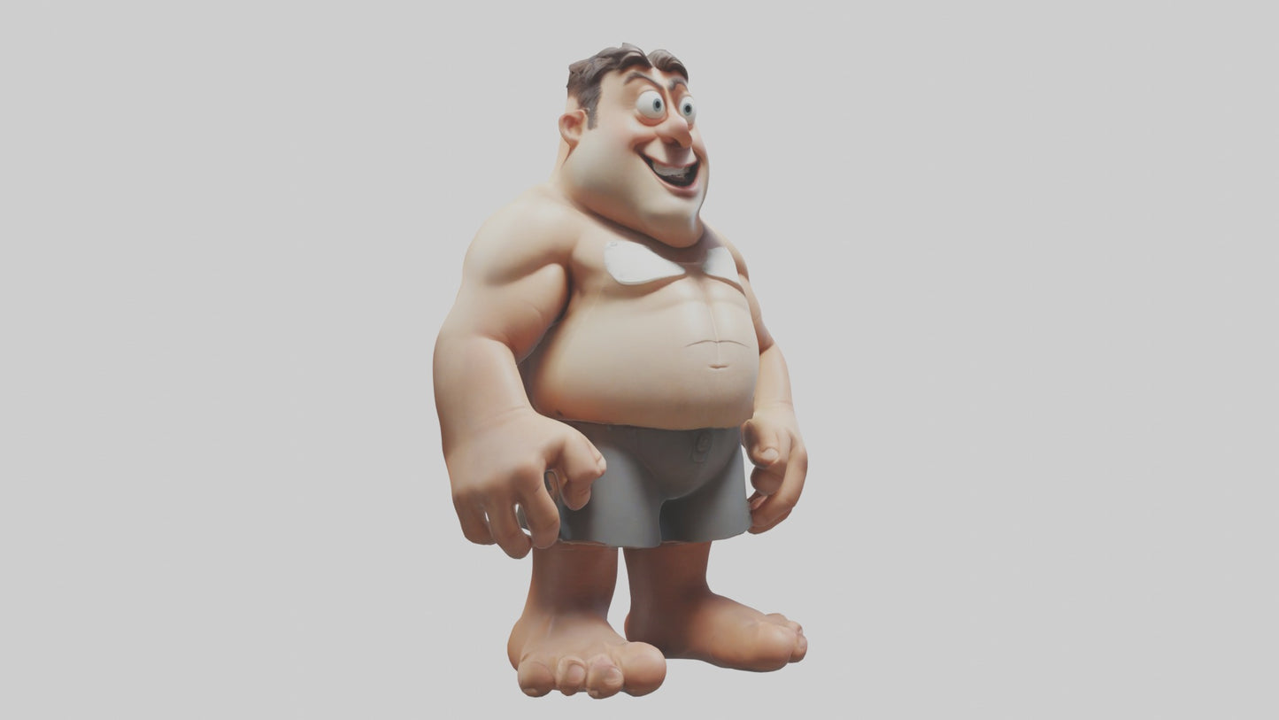 3D model Cartoon Giant Model 1 VR / AR / low-poly