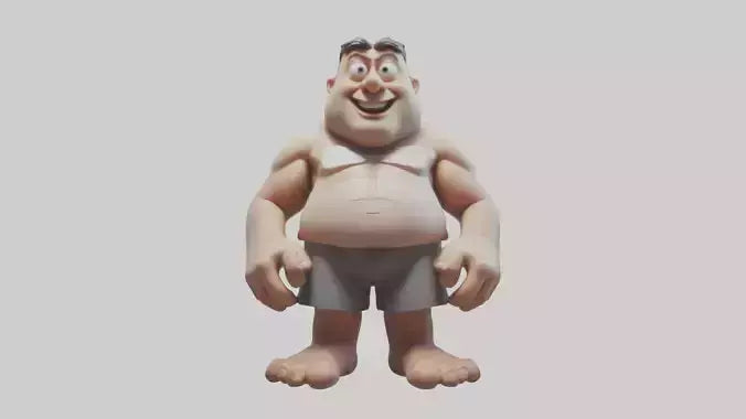 3D model Cartoon Giant Model 1 VR / AR / low-poly