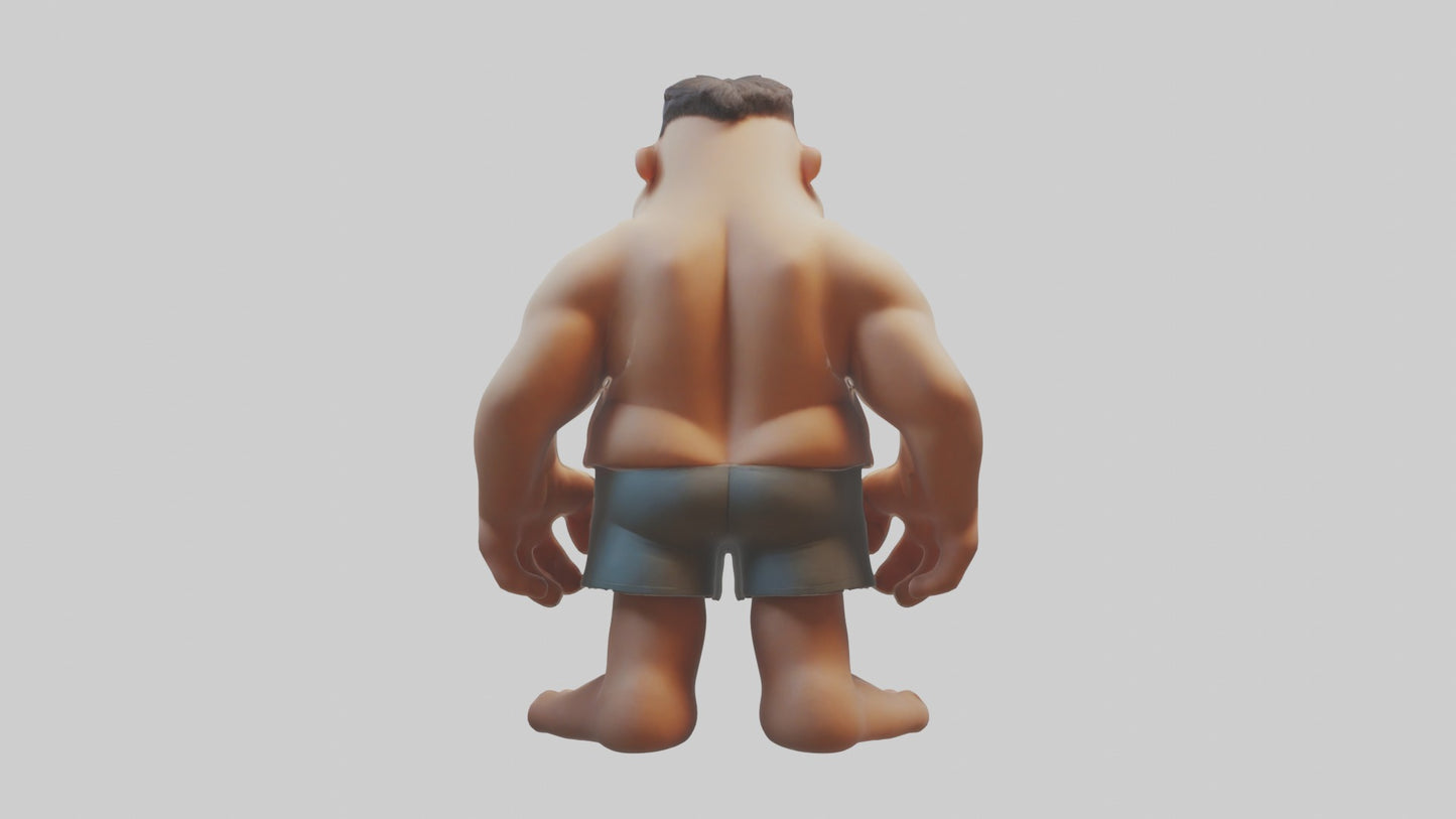 3D model Cartoon Giant Model 1 VR / AR / low-poly