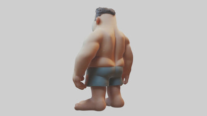 3D model Cartoon Giant Model 1 VR / AR / low-poly