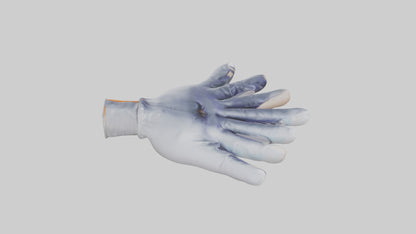 Cartoon Gloves model 3D model