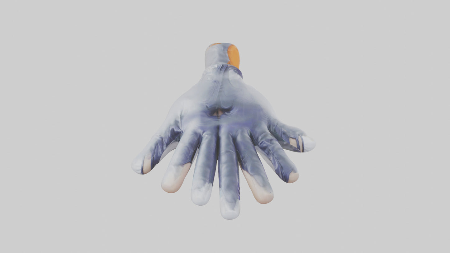Cartoon Gloves model 3D model