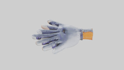 Cartoon Gloves model 3D model