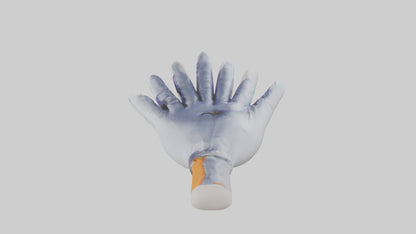 Cartoon Gloves model 3D model