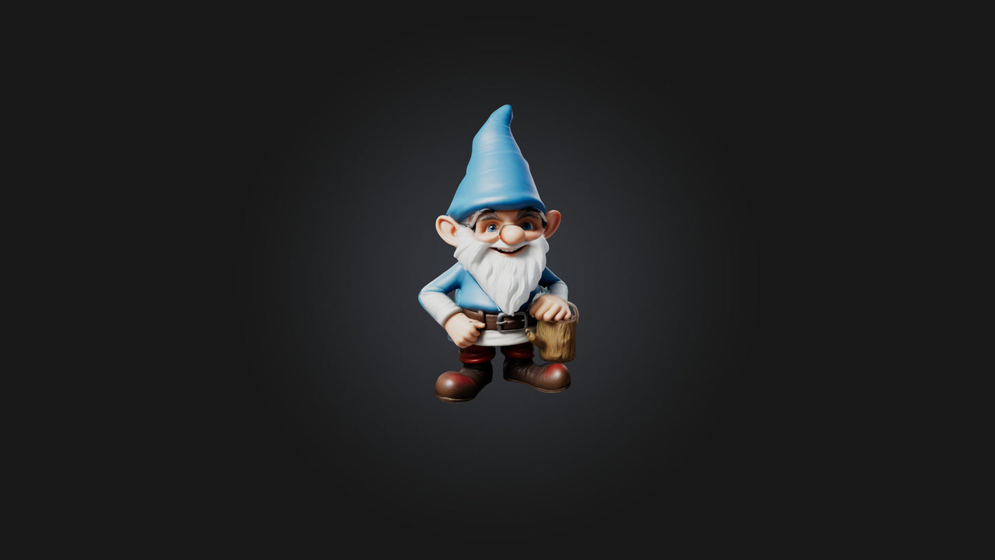Cartoon Gnomes 3D model