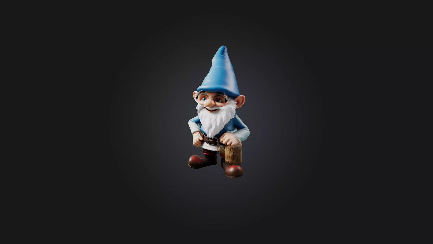 Cartoon Gnomes 3D model