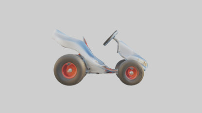 Cartoon Go Kart model 3D model