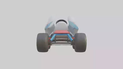 Cartoon Go Kart model 3D model