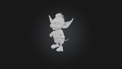 Cartoon Goblin 3D model