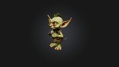 Cartoon Goblin 3D model