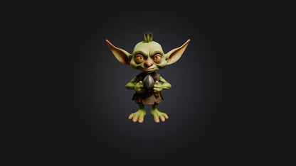 Cartoon Goblin 3D model