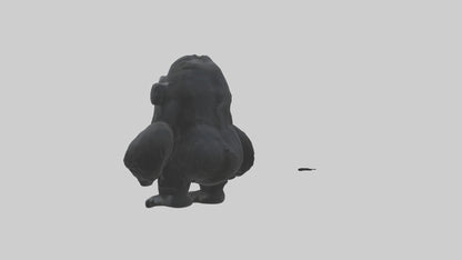 Cartoon Gorilla model 3D model