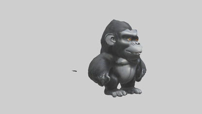 Cartoon Gorilla model 3D model