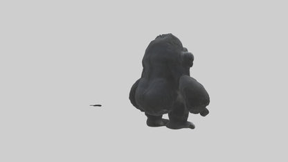Cartoon Gorilla model 3D model