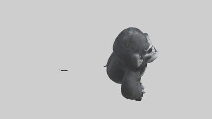 Cartoon Gorilla model 3D model
