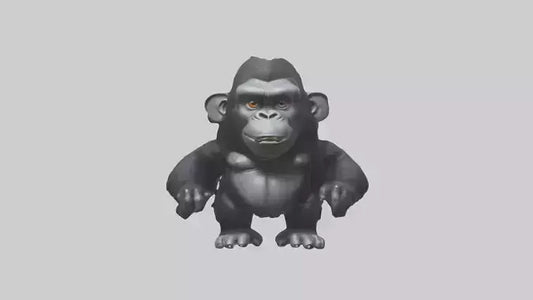 Cartoon Gorilla model 3D model