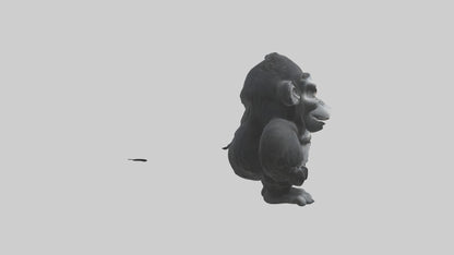 Cartoon Gorilla model 3D model