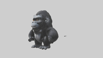 Cartoon Gorilla model 3D model