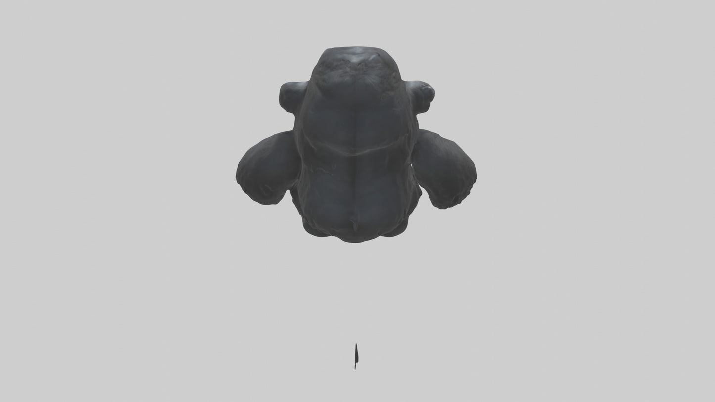 Cartoon Gorilla model 3D model