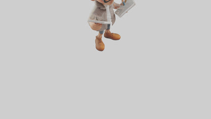 Cartoon Graphic Artist model 3D model