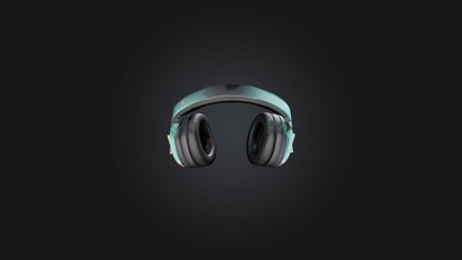 Cartoon Headphones 3D model