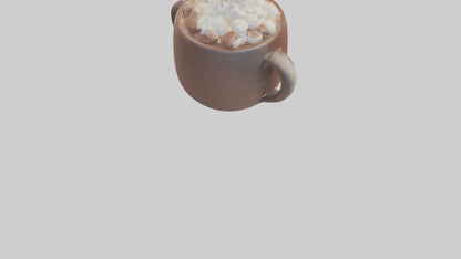 Cartoon Hot Cocoa Mug model 3D model