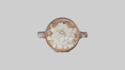 Cartoon Hot Cocoa Mug model 3D model
