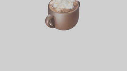 Cartoon Hot Cocoa Mug model 3D model