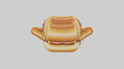 Cartoon Hot Dog model 3D model