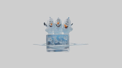 Cartoon Ice Sculpture model 3D model