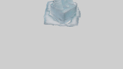 Cartoon Ice Sculpture model 3D model
