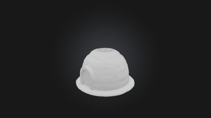3D model Cartoon Igloo VR / AR / low-poly