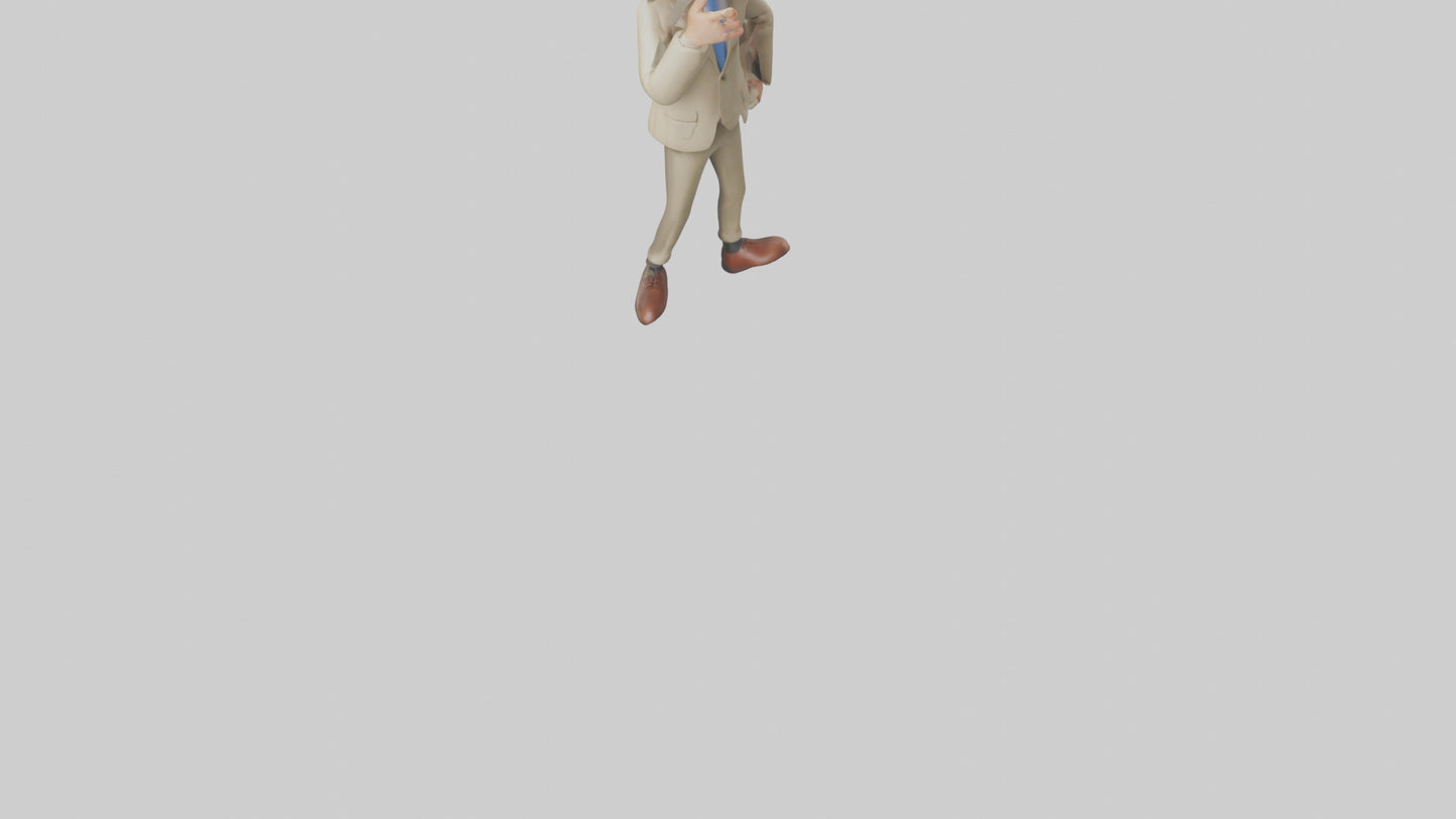 Cartoon Interpreter model 3D model
